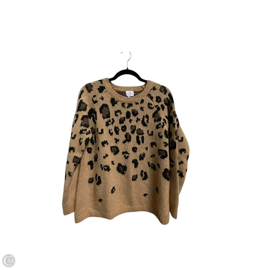 Sweater By Isabel Maternity In Animal Print, Size: L