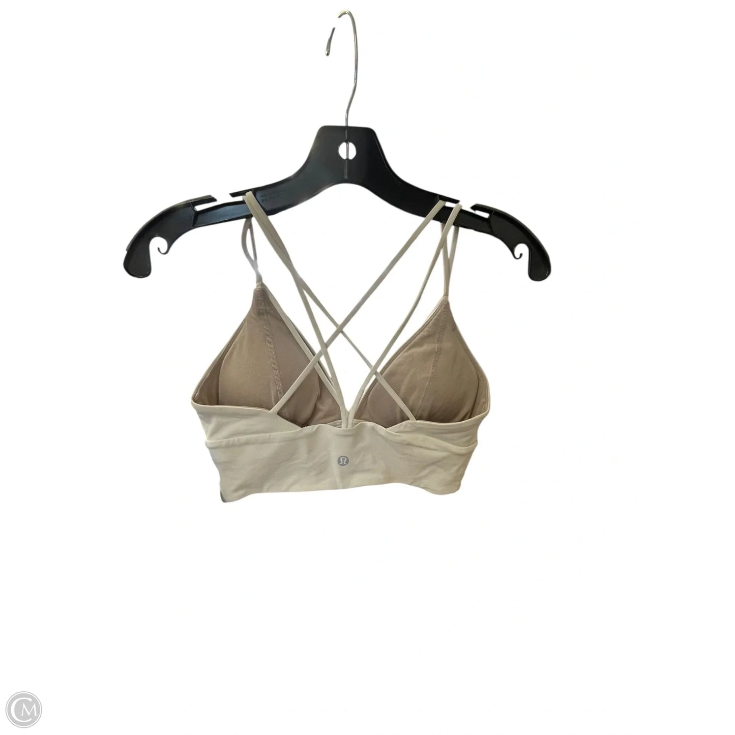 Athletic Bra By Lululemon In White, Size: 4