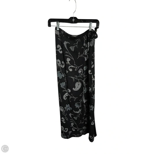 Skirt Maxi By Harolds In Black, Size: 2