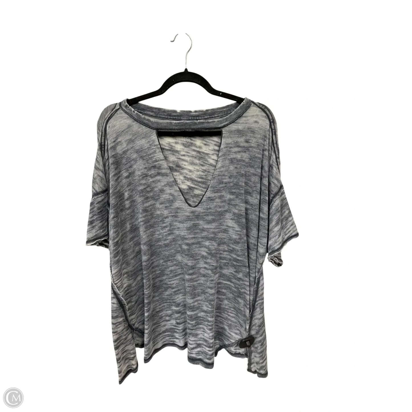 Top Short Sleeve By We The Free In Grey, Size: Xs