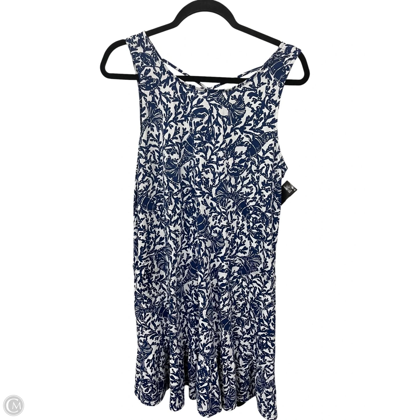 Dress Designer By Lilly Pulitzer In Blue, Size: M