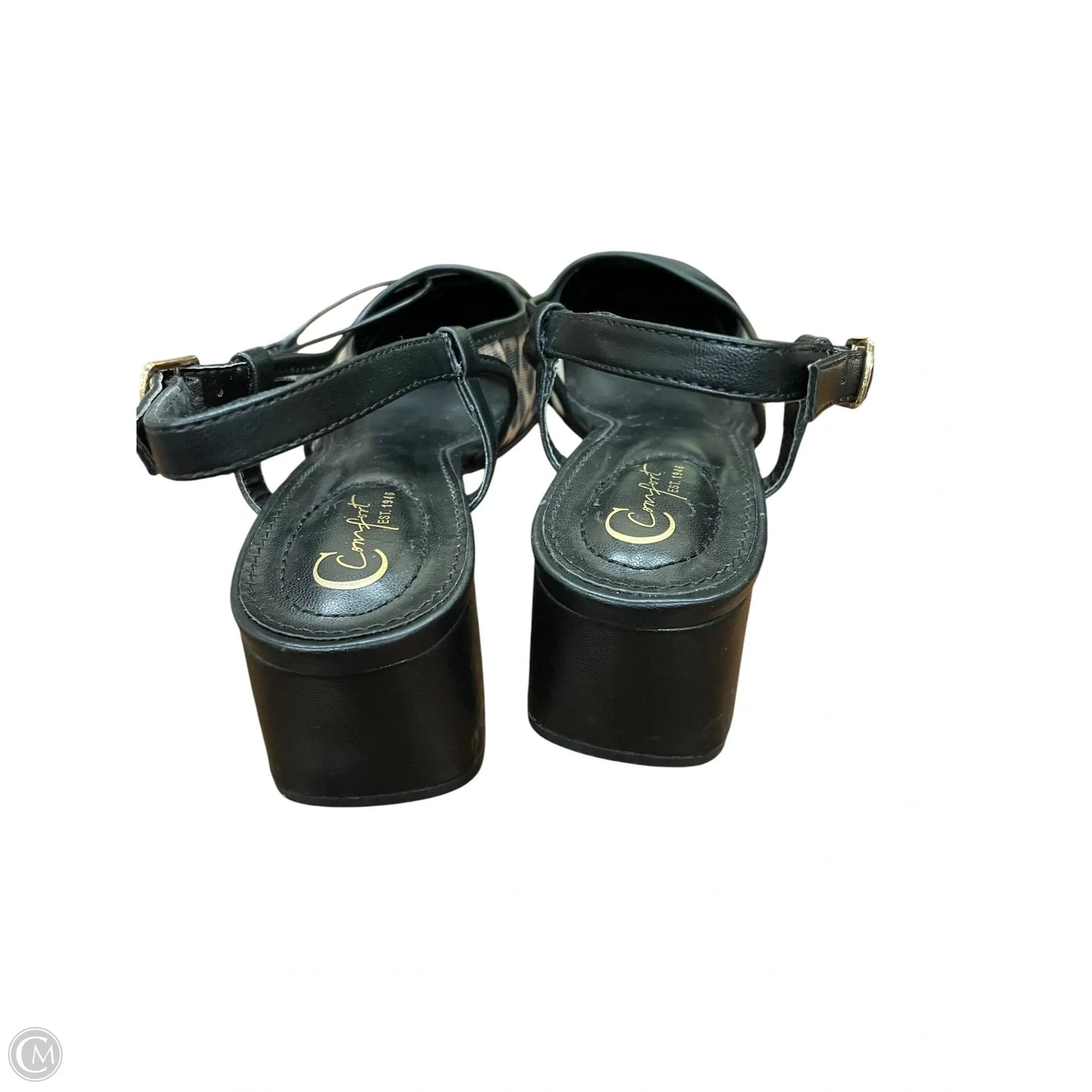 Shoes Heels Kitten By Clothes Mentor In Black, Size: 8