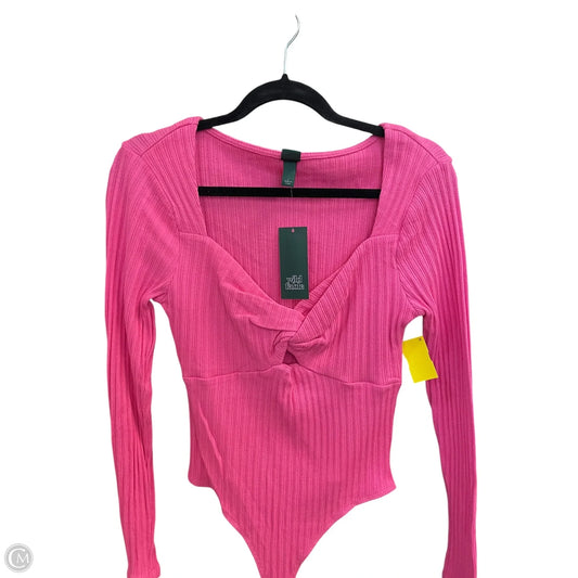 Bodysuit By Wild Fable In Pink, Size: L