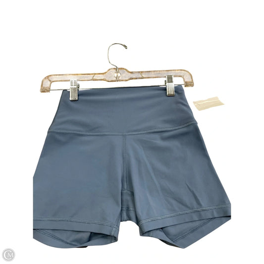 Athletic Shorts By Lululemon In Blue, Size: 4