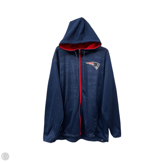 Athletic Jacket By Fanatics In Navy, Size: 2x