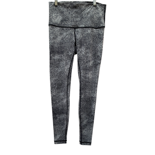 Athletic Leggings By Lululemon In Grey, Size:L