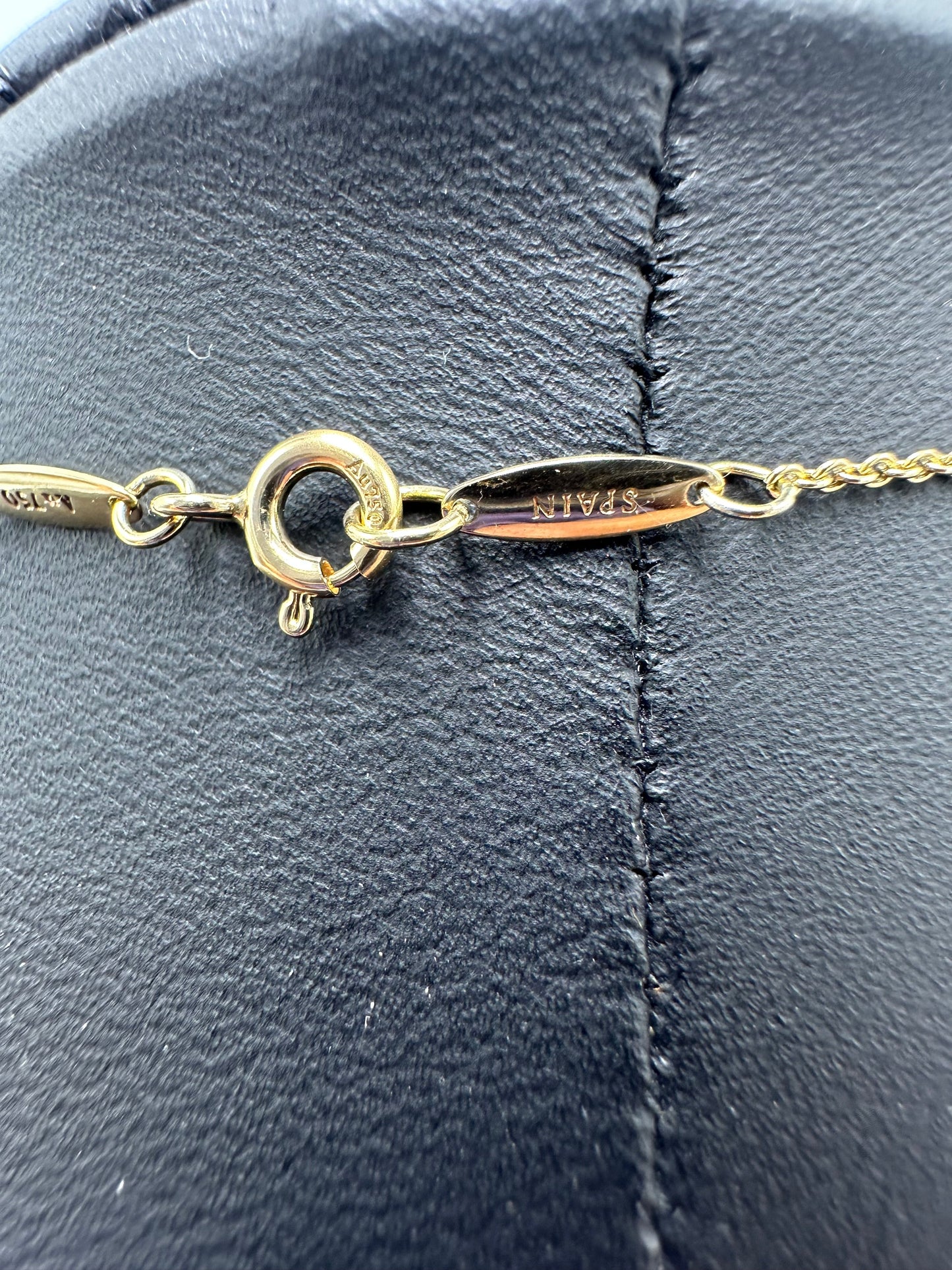 Tiffany & Company 18K Elsa Peretti Open Heart Designer Luxury Necklace