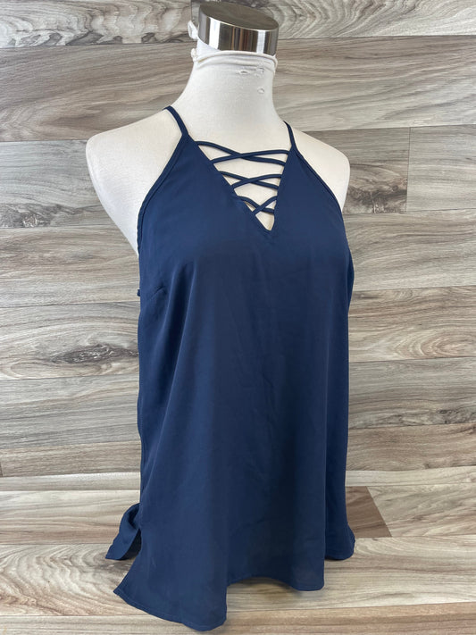 Navy Tank Top New York And Co, Size S