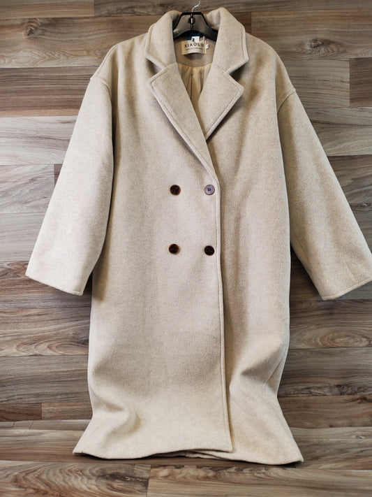 Coat Other By Clothes Mentor In Cream, Size: M