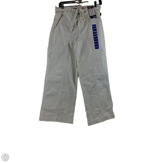 Jeans Wide Leg By Hudson In White, Size: 10