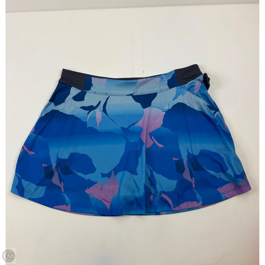 Athletic Skort By Callaway In Blue & Purple, Size: L