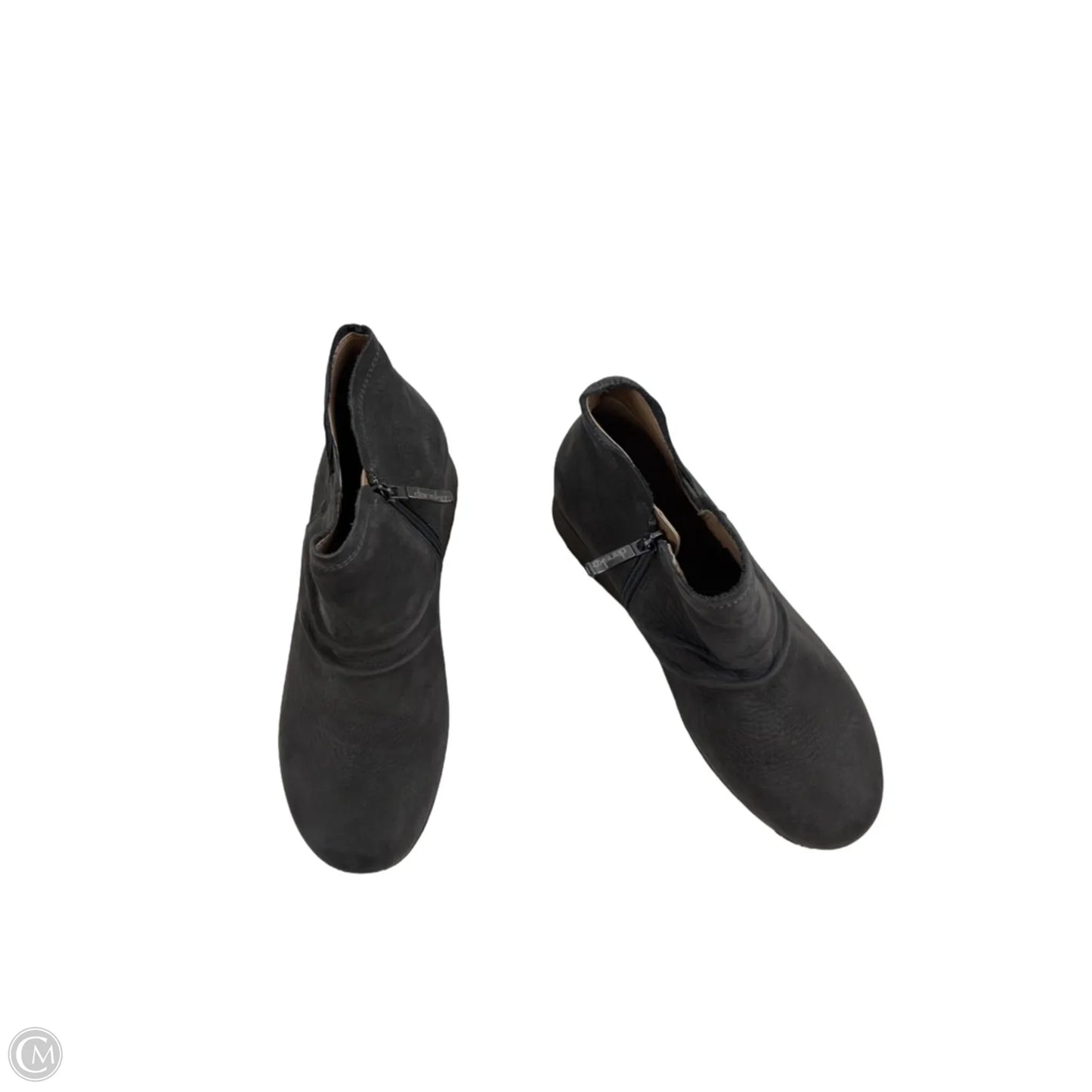 Boots Ankle Heels By Dansko In Grey, Size: 9