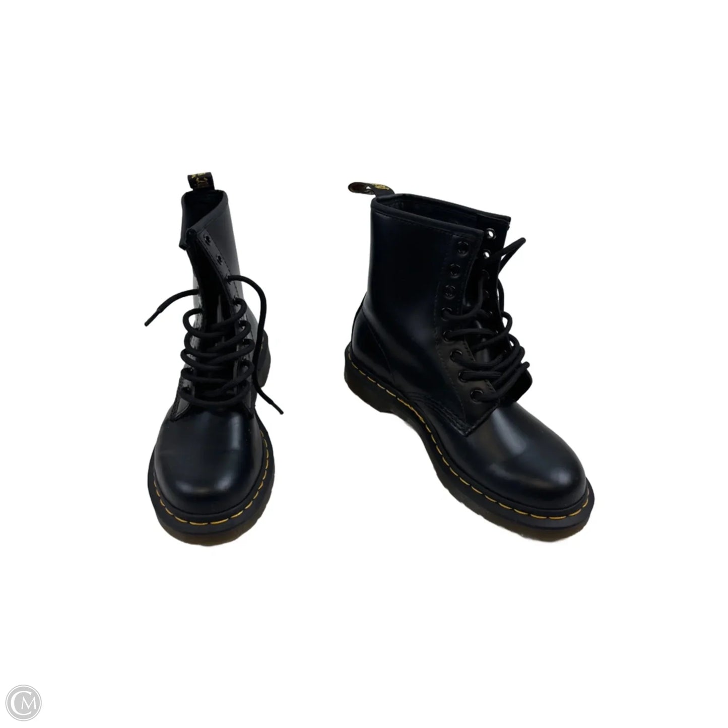Boots Combat By Dr Martens In Black, Size: 7