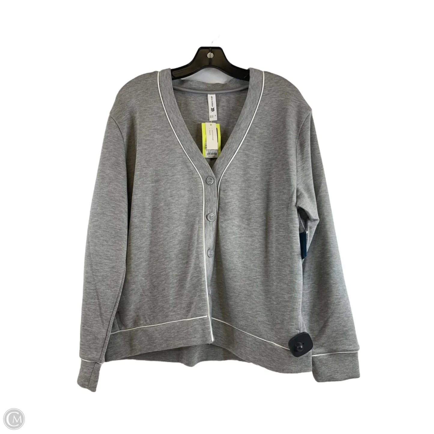 Cardigan By All In Motion In Grey, Size: M
