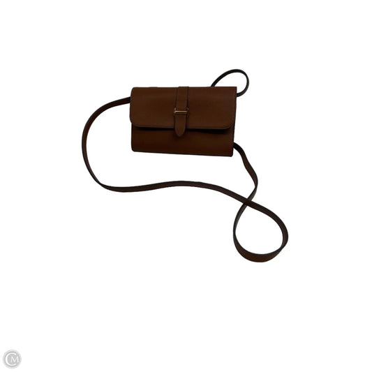 Crossbody Leather By Fossil, Size: Small