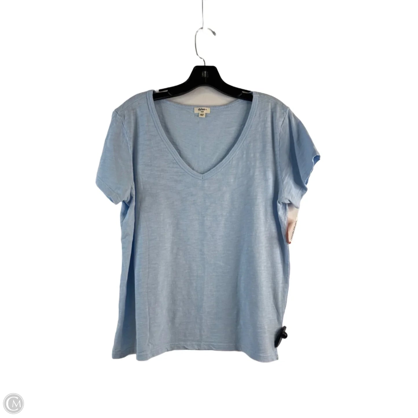 Top Short Sleeve Basic By Dylan In Blue, Size: L