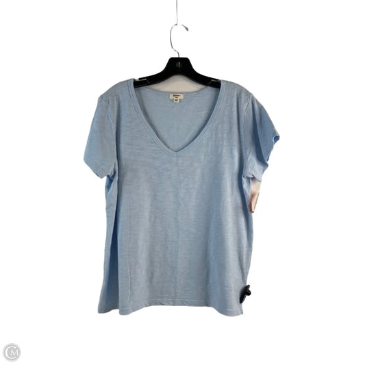 Top Short Sleeve Basic By Dylan In Blue, Size: L