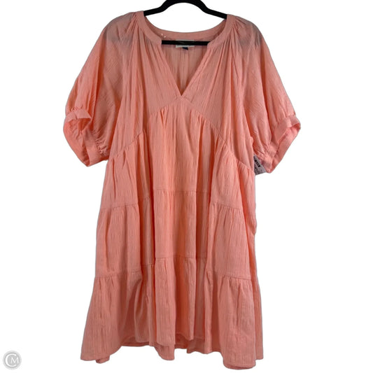 Dress Casual Midi By Universal Thread In Orange, Size: Xl