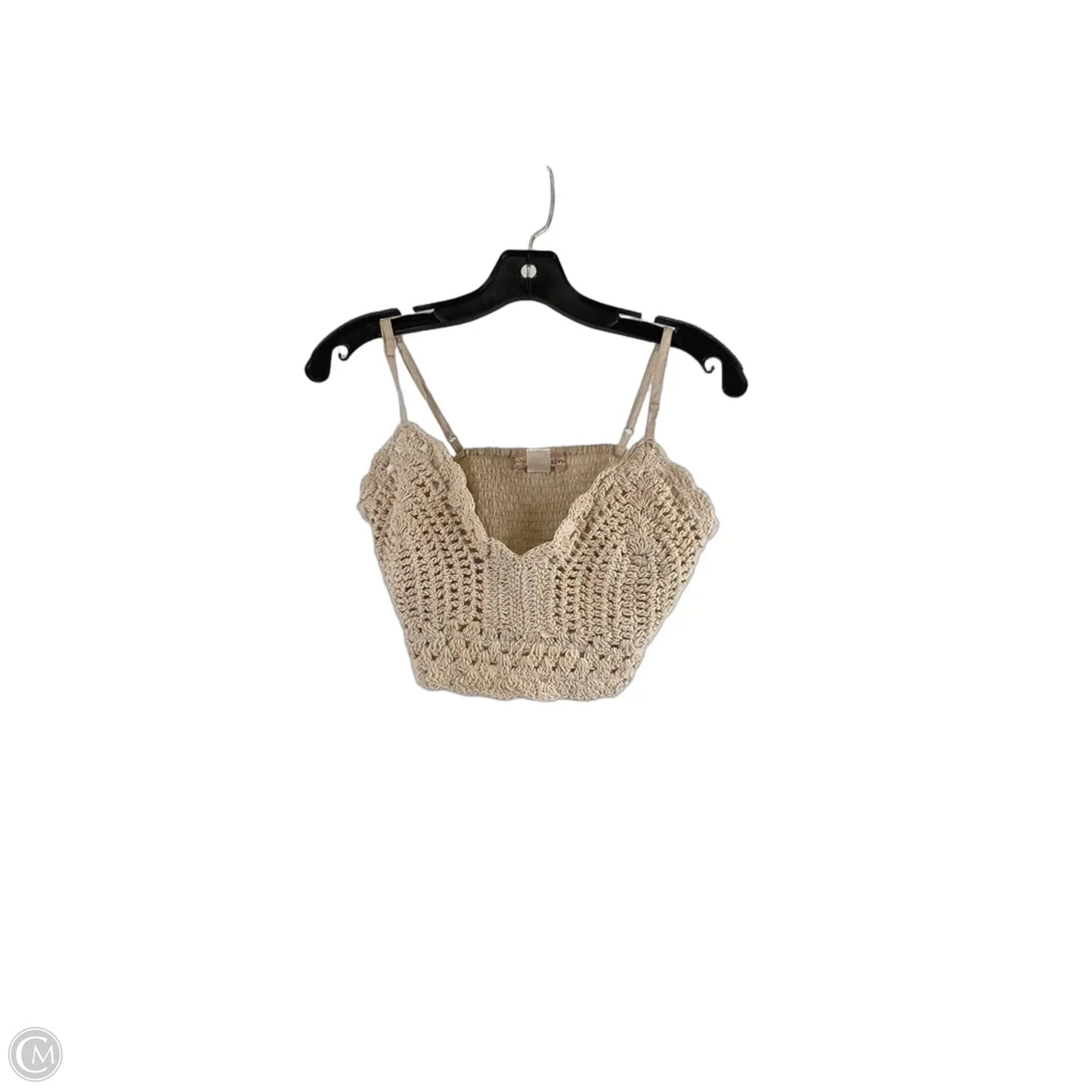 Top Cami By Clothes Mentor In Cream, Size: M