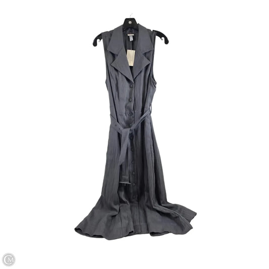 Dress Casual Midi By A New Day In Grey, Size: L