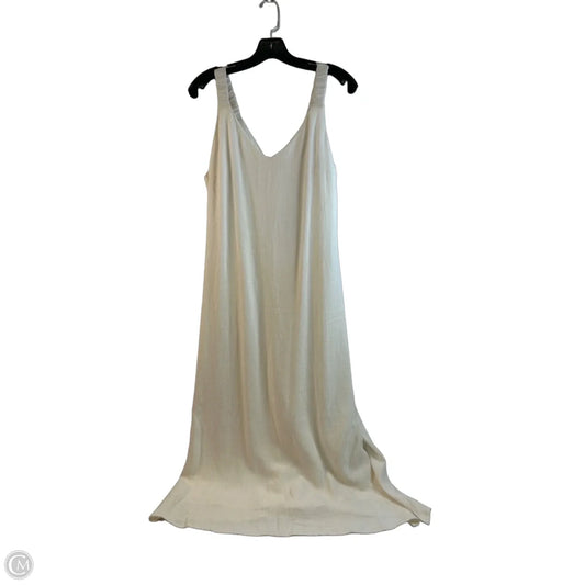 Dress Casual Midi By Sage In Ivory, Size: M