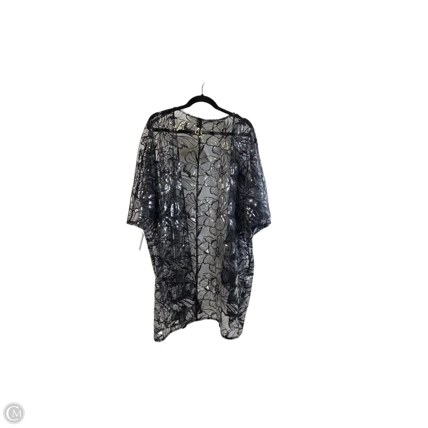 Kimono By Anne Klein In Black, Size: L