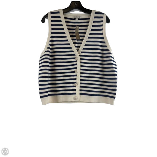 Vest Other By J. Crew In Striped Pattern, Size: Xxl