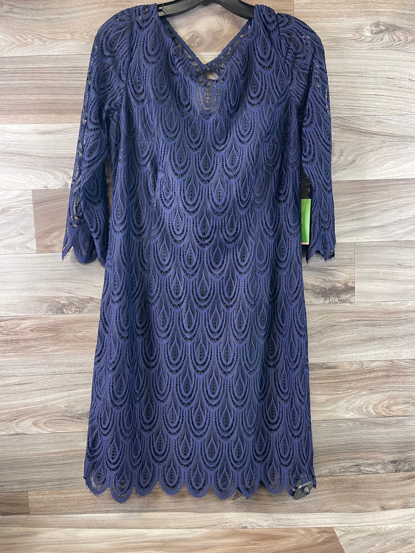 Navy Dress Designer Lilly Pulitzer, Size L