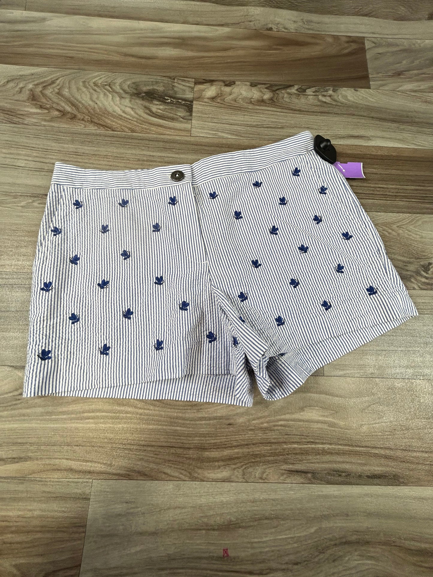 Blue & White Shorts Brooks Brothers, Size 8