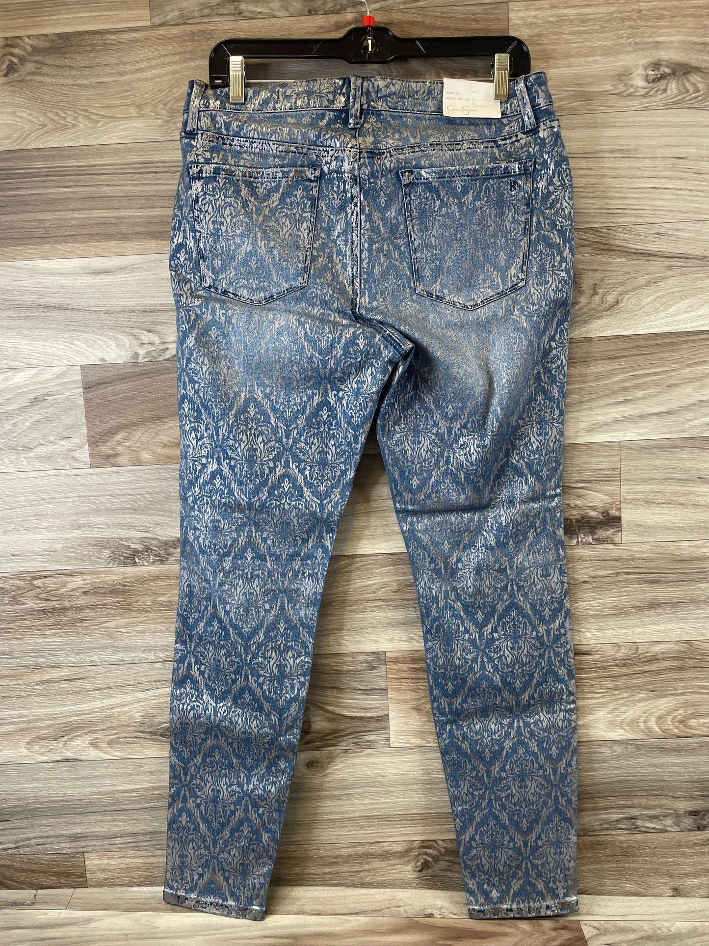 Jeans Skinny By Jessica Simpson In Blue Denim, Size: 8