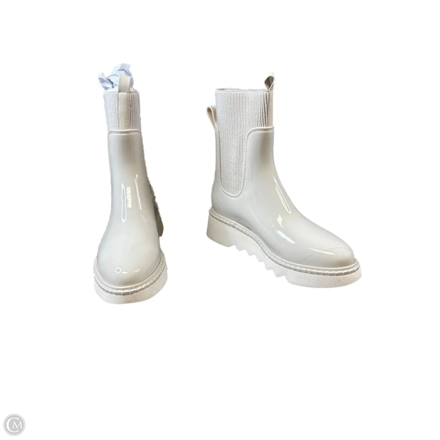 Boots Mid-calf Flats By Dolce Vita In Cream, Size: 9