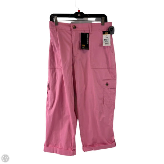 Capris By Lee In Pink, Size: 16