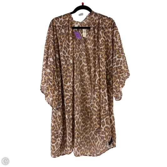Kimono By Aerie In Animal Print, Size: Osfm