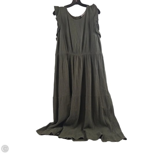 Dress Casual Maxi By Indigo Rose In Green, Size: 2x