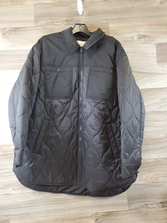 Jacket Puffer & Quilted By Calvin Klein In Black, Size: Xl