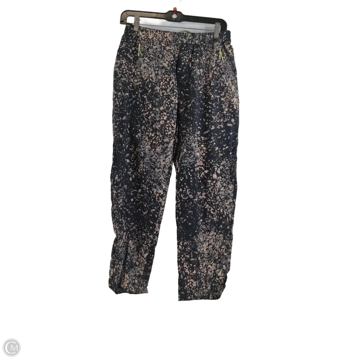 Athletic Pants By Lululemon In Black & Brown, Size: S