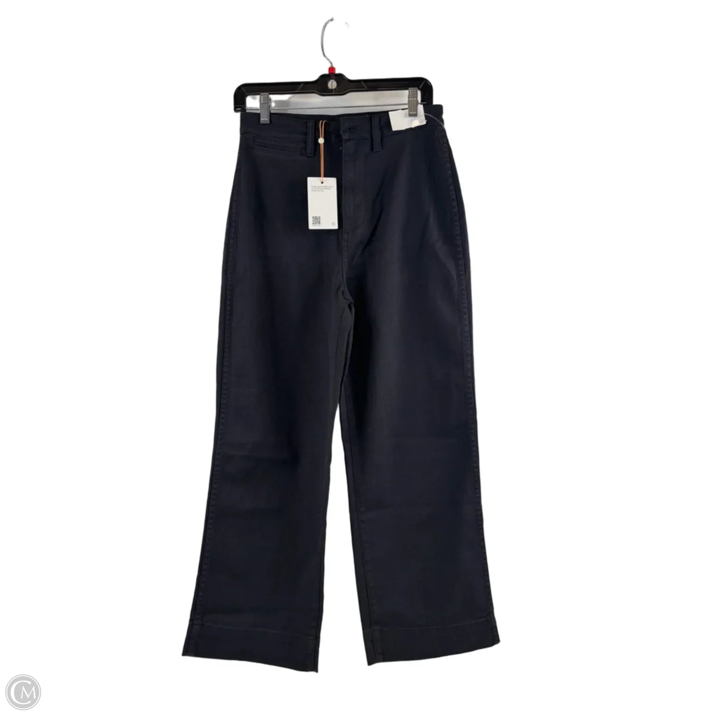 Jeans Straight By Quince In Black, Size: 6