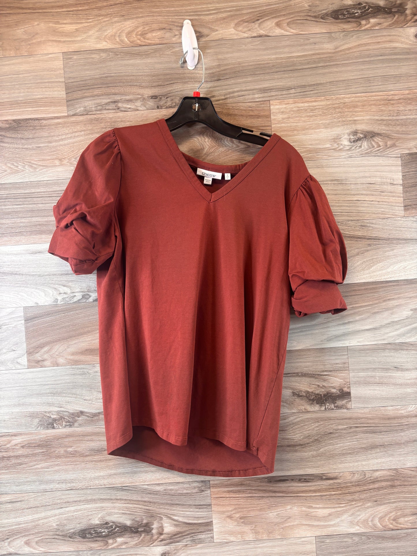 Top Short Sleeve Basic By Chicos  Size: Large