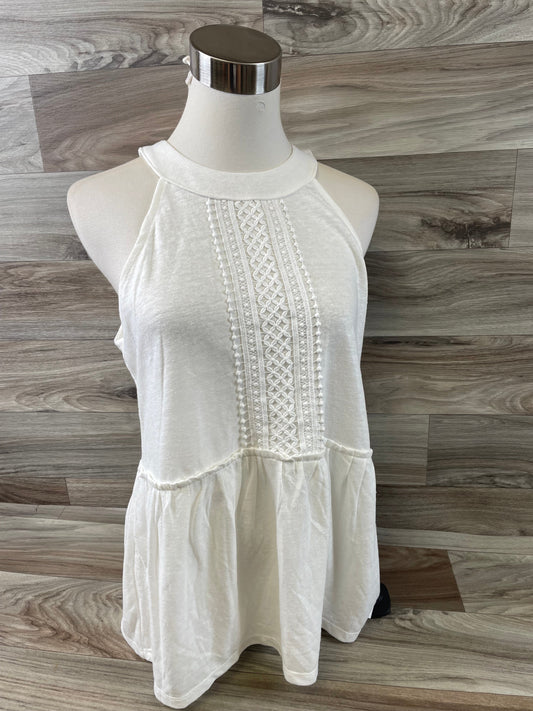 White Top Sleeveless Old Navy, Size M