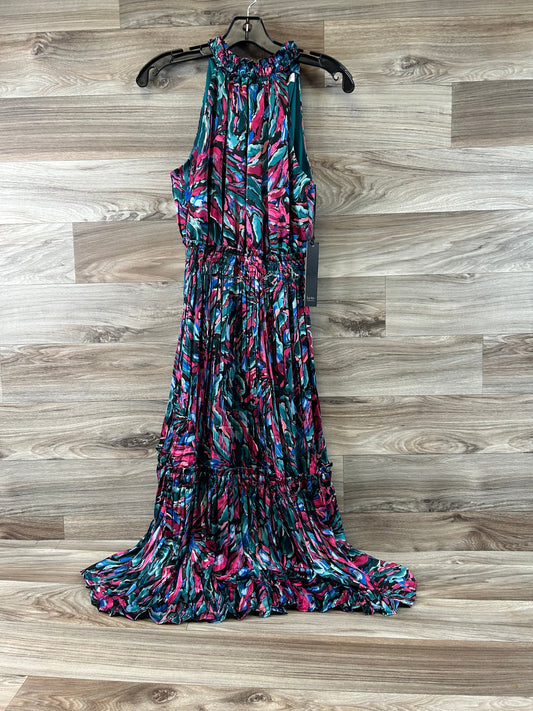 Multi-colored Dress Casual Maxi Nicole By Nicole Miller, Size Xs