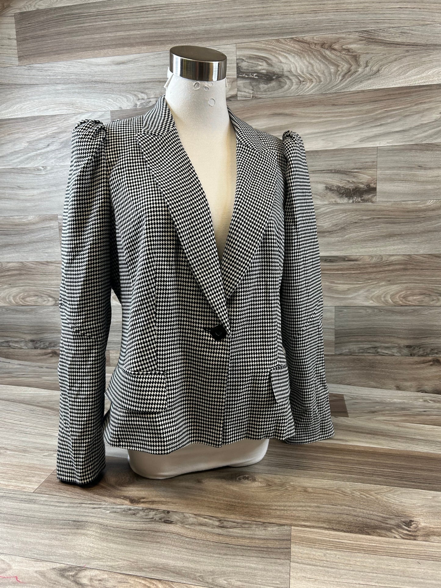 Blazer By Worthington In Black & White, Size: Lp