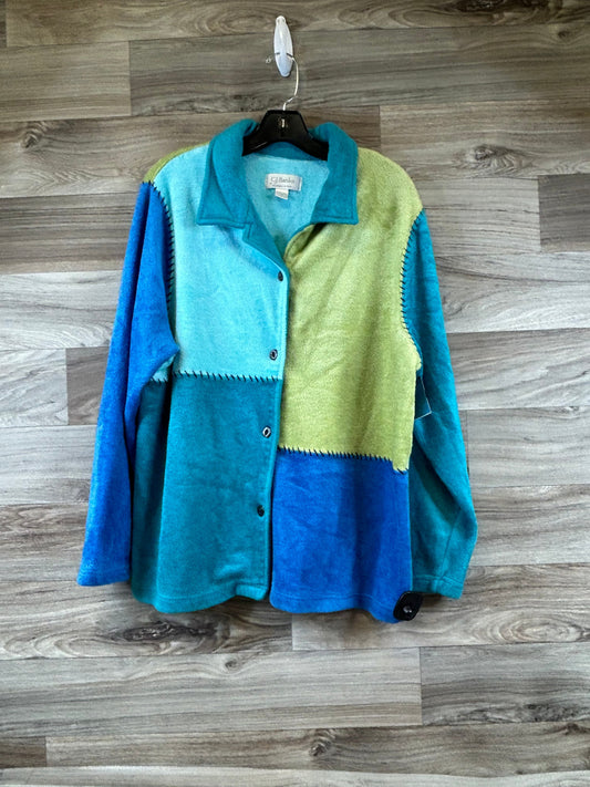 Jacket Shirt By Cj Banks In Multi-colored, Size: 1x