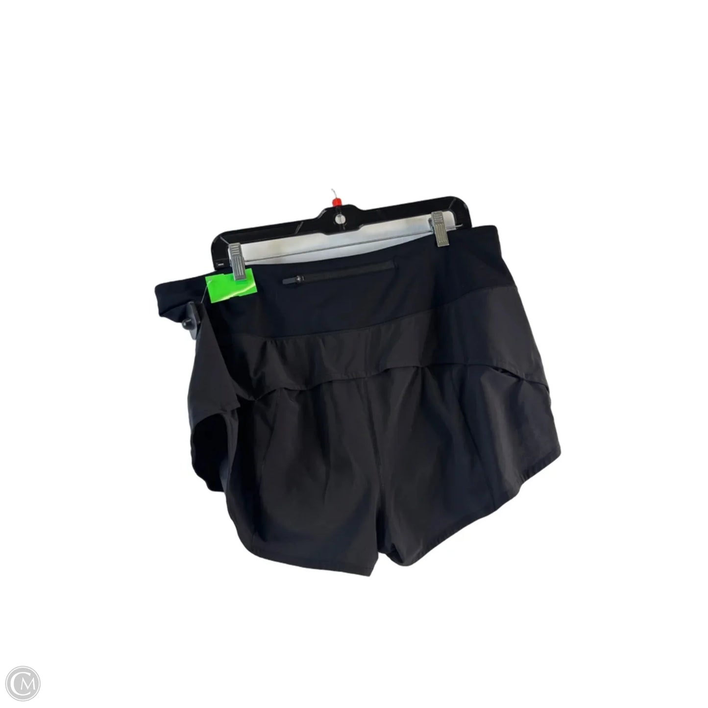 Athletic Shorts By Lululemon In Black, Size: 16