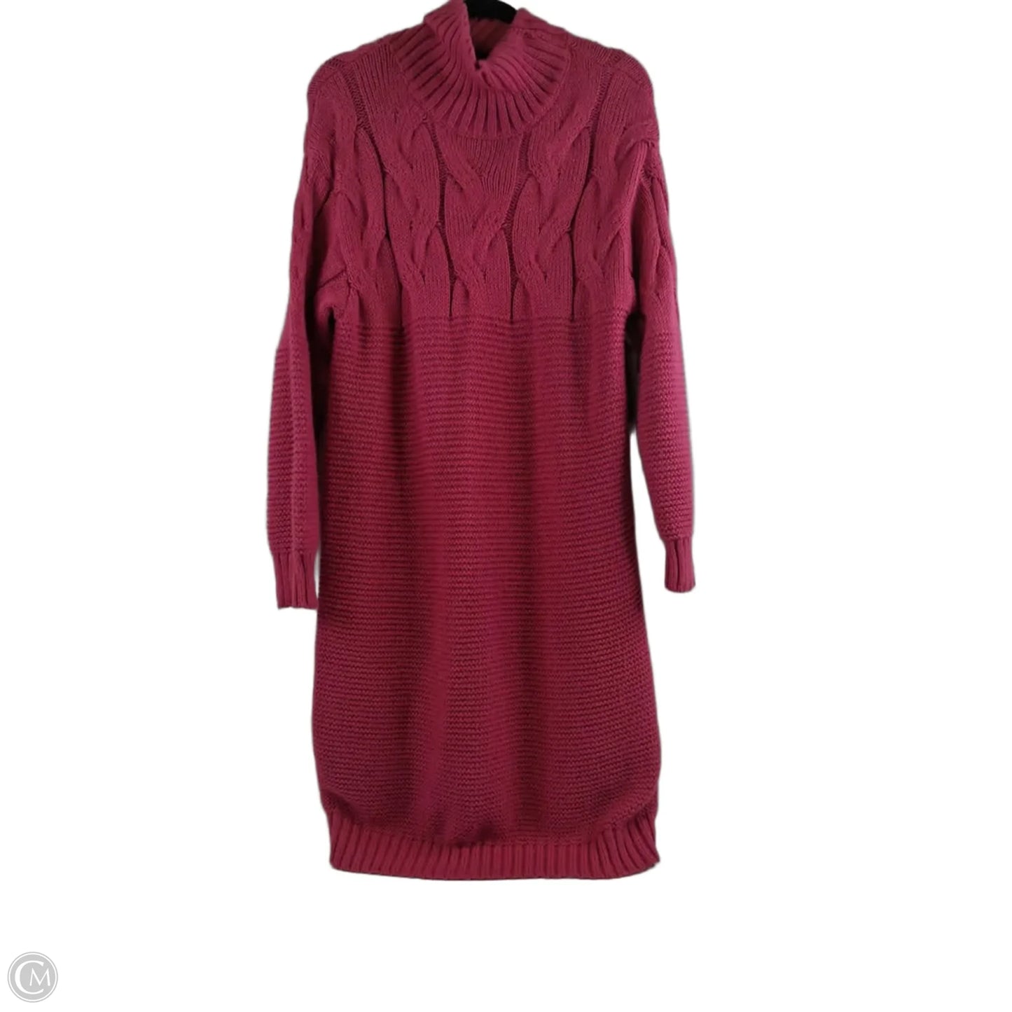 Dress Sweater By Clothes Mentor In Pink, Size: M