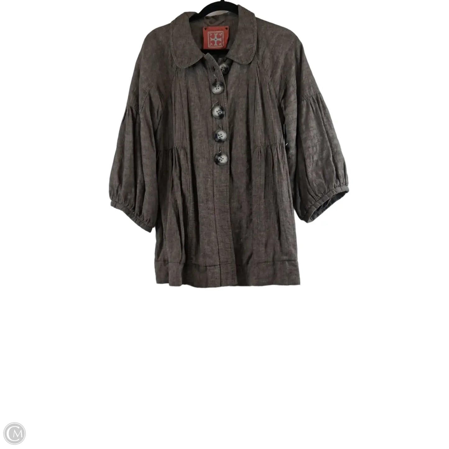 Coat Other By Free People In Bronze, Size: M