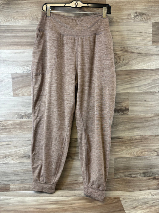 Athletic Leggings By Joy Lab In Brown, Size: L