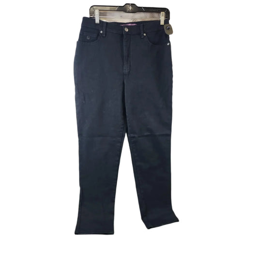 Jeans Boot Cut By Gloria Vanderbilt In Black Denim, Size: 10