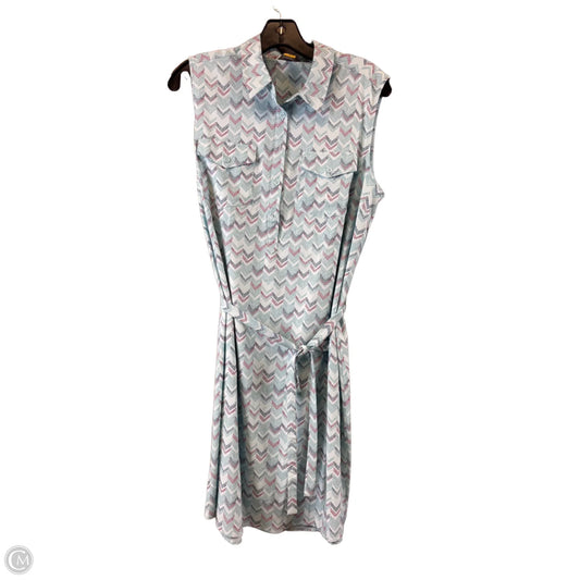 Athletic Dress By Eddie Bauer In Blue, Size: L