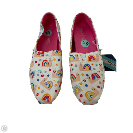 Shoes Flats By Toms In Multi-colored, Size: 8.5
