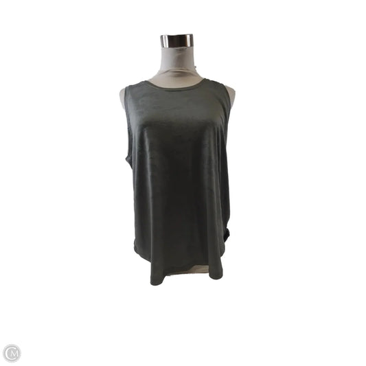 Athletic Tank Top By Rbx In Green, Size: L